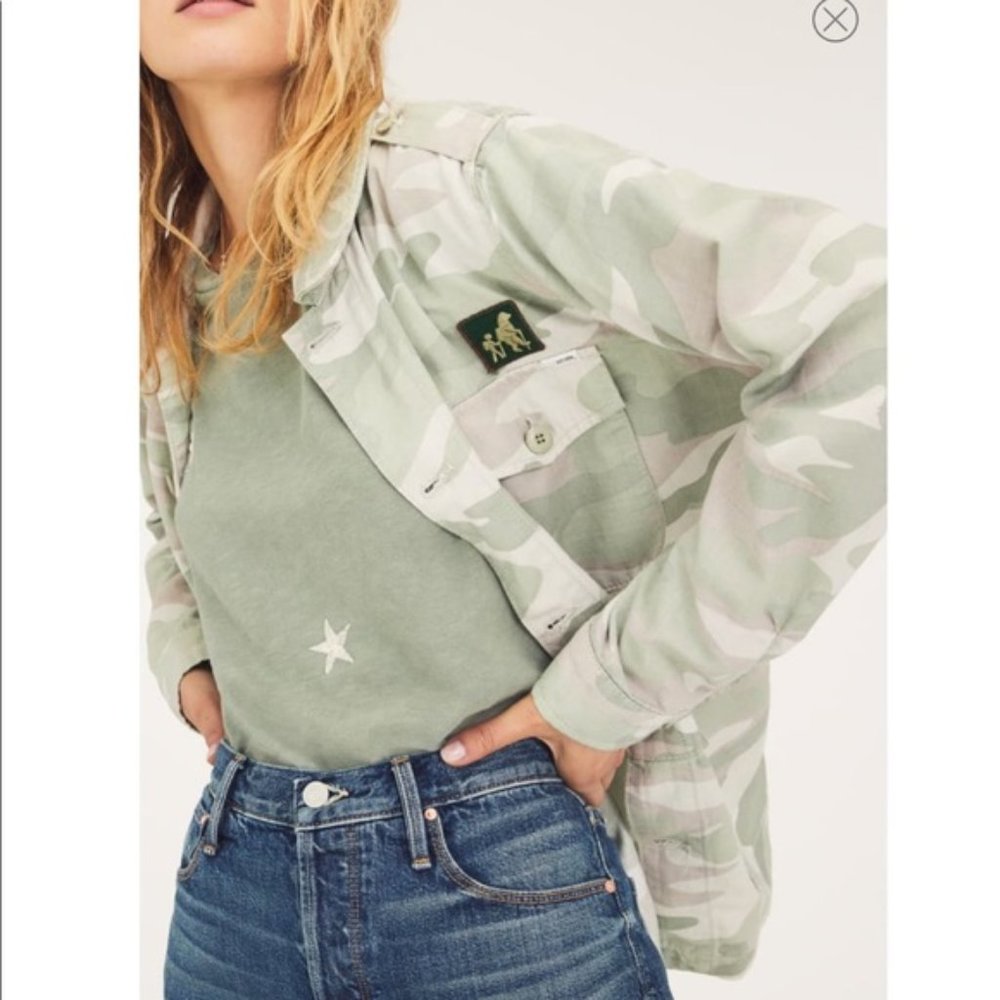 Mother Loose Veteran Oversize Shacked in Desert Print NWOT size Small - Picture 3 of 10